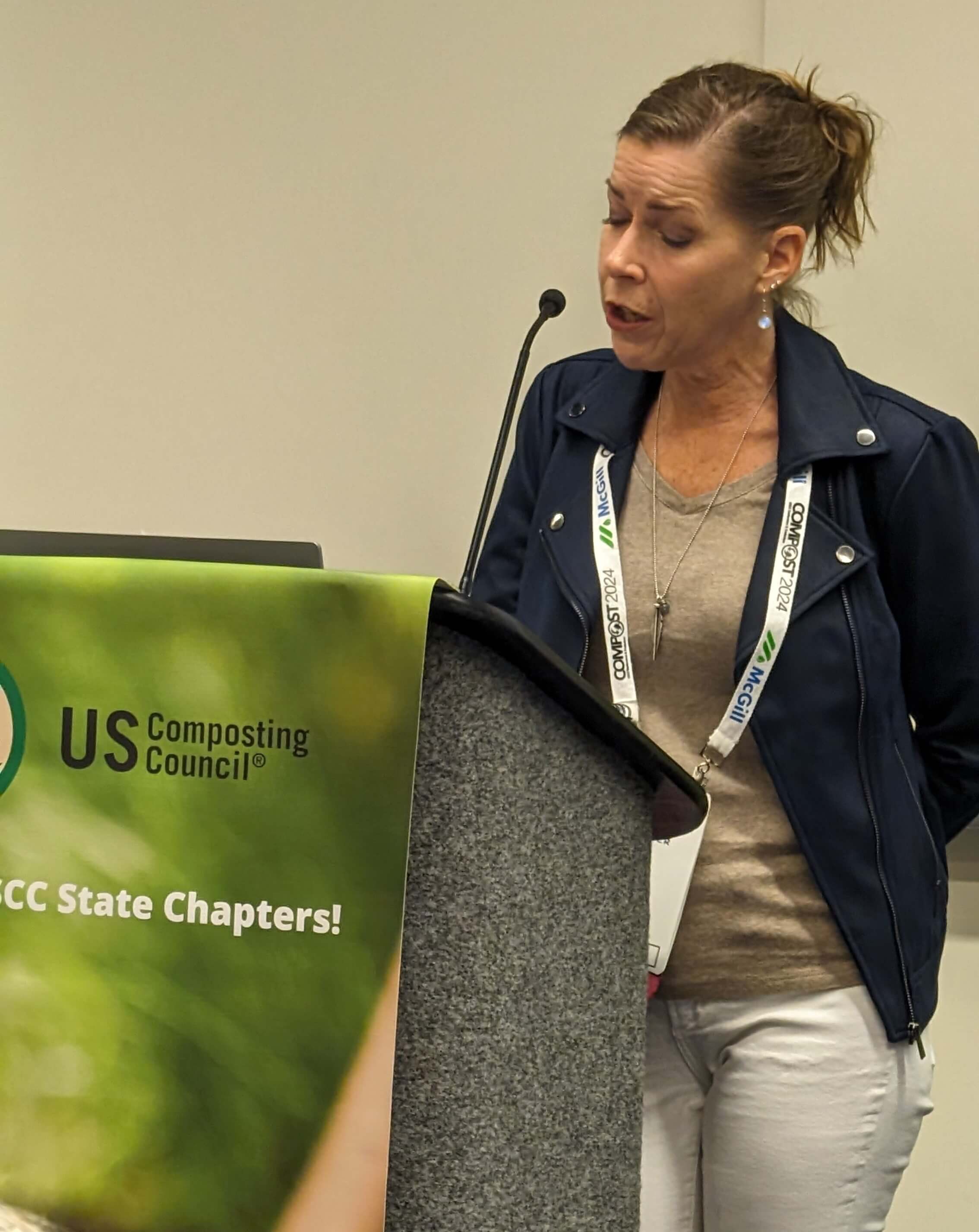 Jenny Trent presenting at USCC Conference